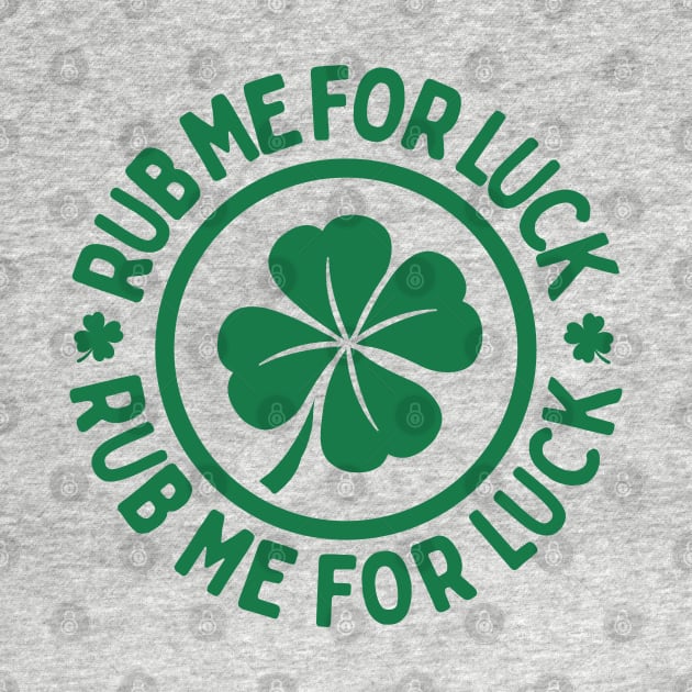 Rub Me For Luck - St. Patrick's Day Charm by TwistedCharm